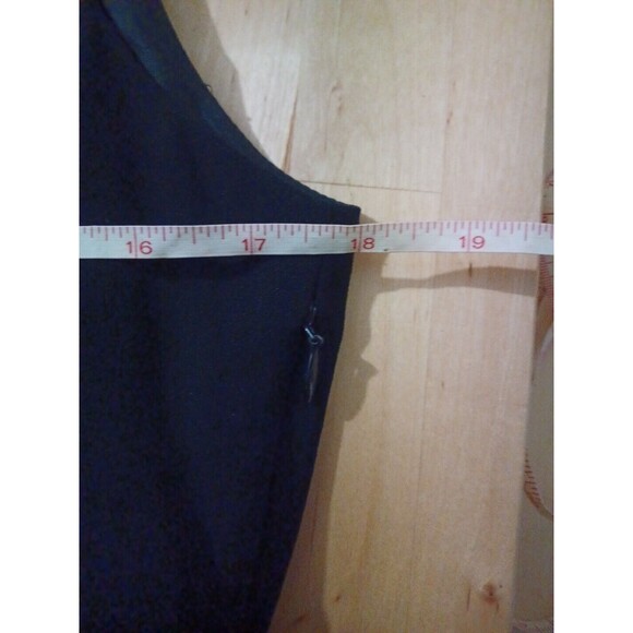 HOBBS LONDON BLACK SHEATH DRESS BOW SHOULDERS SIZE 12 - Picture 10 of 12